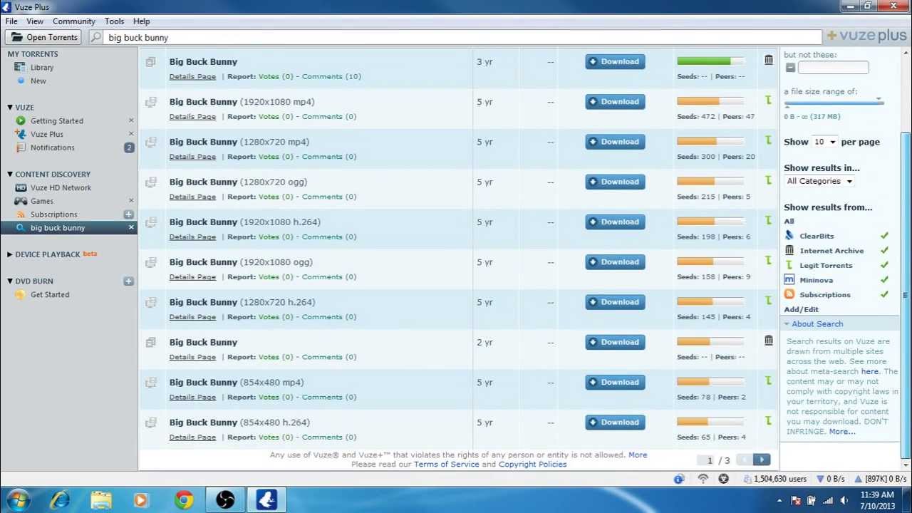 vuze search templates 2015 torrent