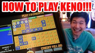 HOW TO PLAY KENO!! - Live Keno At Strat Las Vegas with Isaac #1 screenshot 1