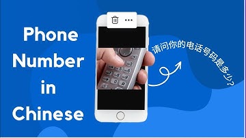How to ask for someone’s phone number in Chinese/What is Your Phone Number/Learn Mandarin Chinese