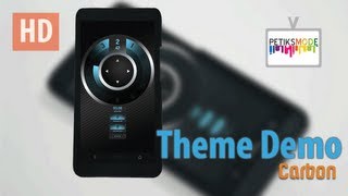 Android Themes - Carbon screenshot 1