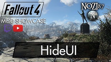 Fallout 4 Mod Showcase: HideUI - Hotkey HUD Toggle by fadingsignal