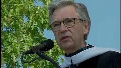 Fred Rogers 2002 Dartmouth College Commencement Address