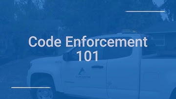 Clackamas County Code Enforcement 101
