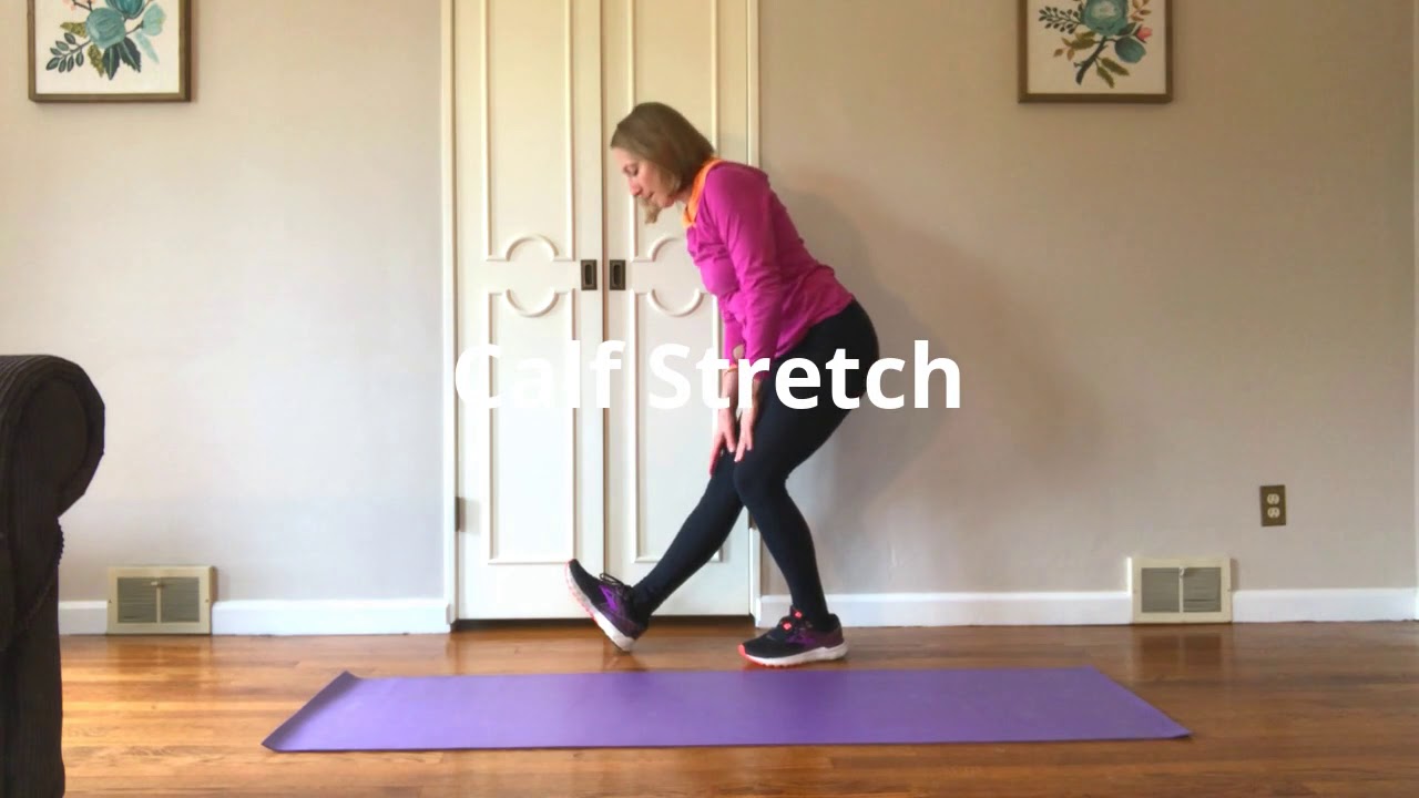 Static calf stretch sale