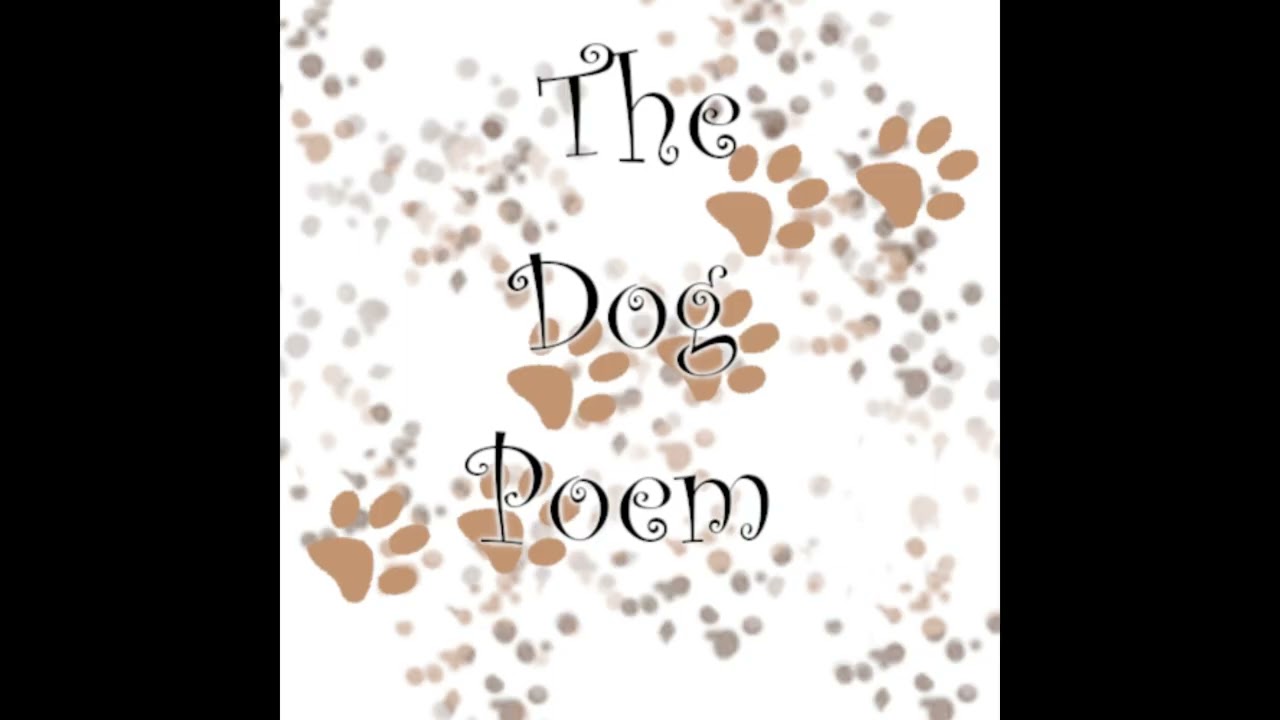 The Dog Poem by Oliver Herford (Poetry Reading) ft. @jaymemantos