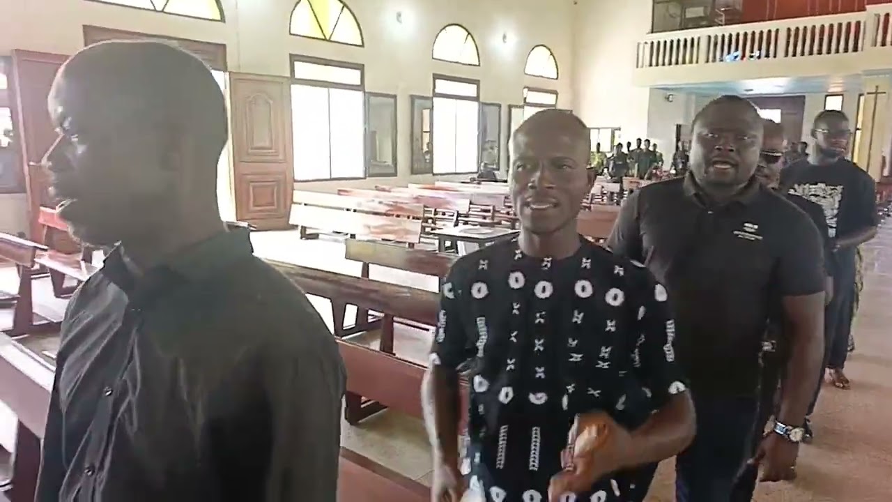 le culte de Requiem pour le frère N'GBO APOHI PIERRE BERNARD suivi de l'enterrement au cimetière