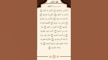 Surah-Shams سورة الشمس