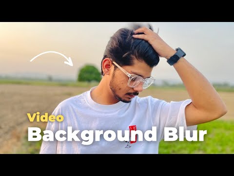 Blur video background in iPhone | iPhone 12 cinematic video | dev