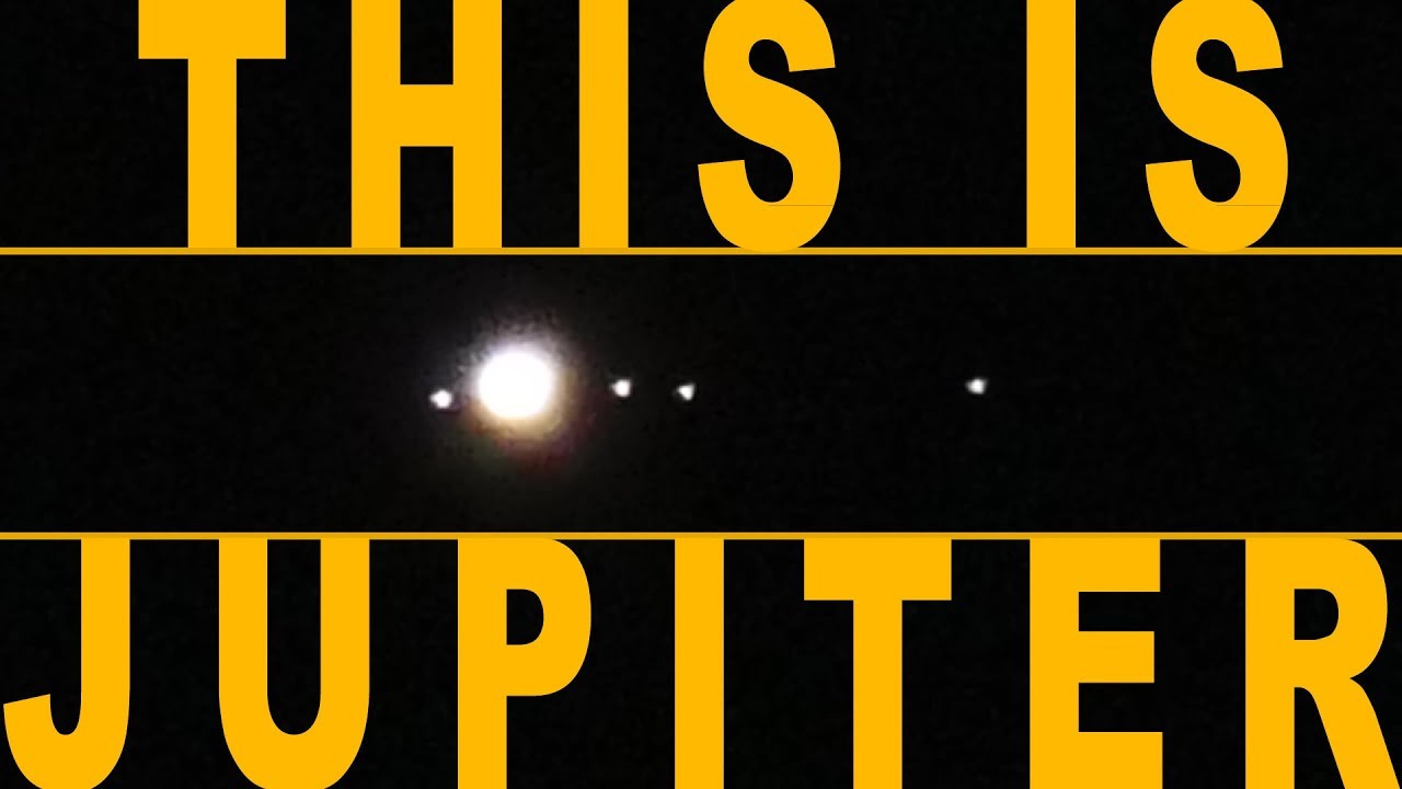 This is Jupiter - Filmed with Panasonic FZ1000 SuperZoom Camera
