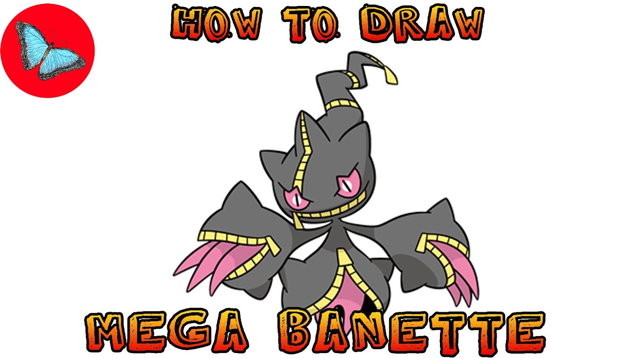 How to Draw Pokemon  Mega Banette 
