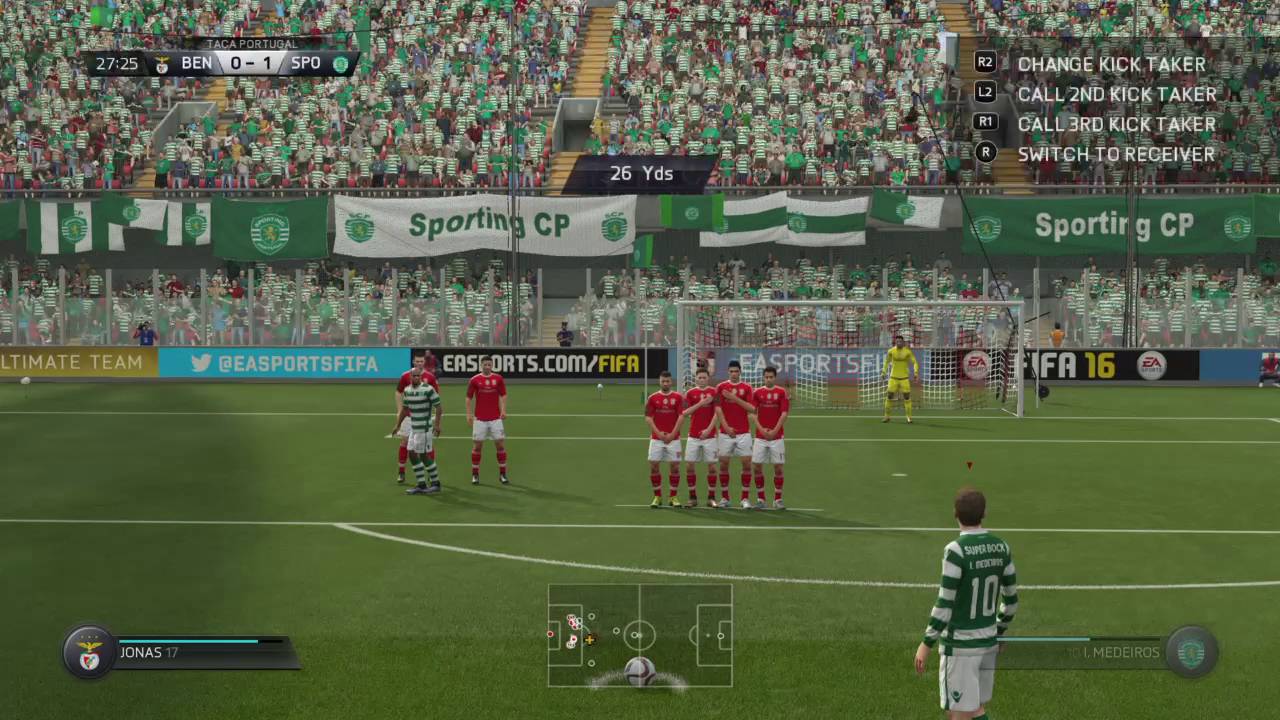 Iuri Medeiros Freekick FIFA 16