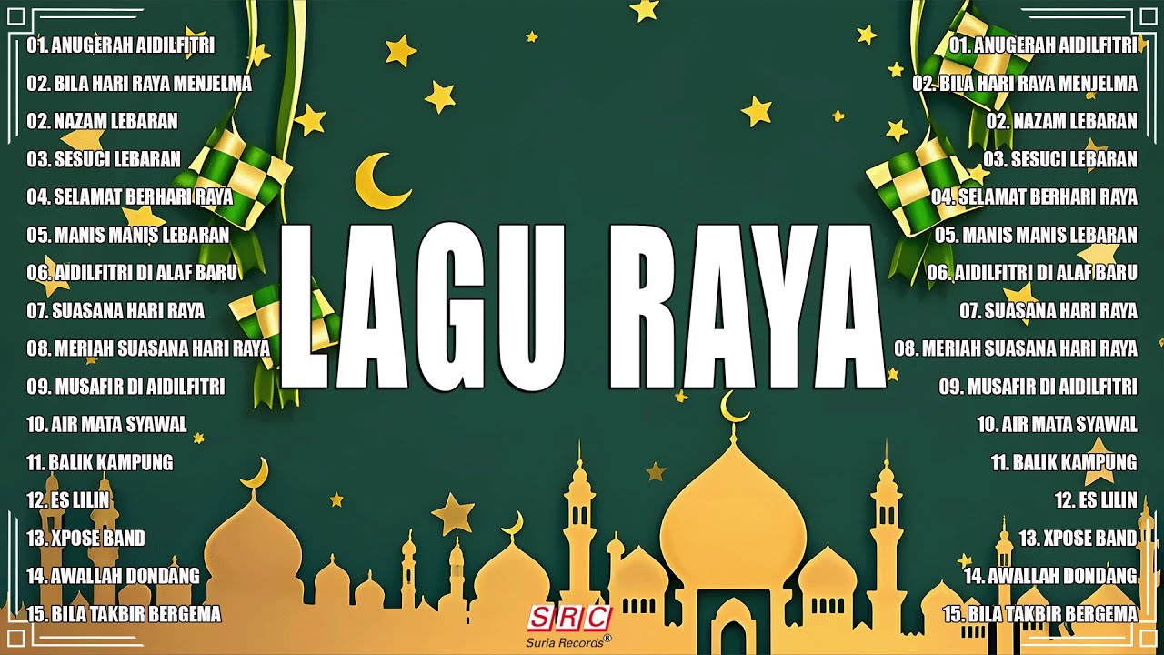 Lagu Raya Terbaik 2025 | Kompilasi Lagu Hari Raya Aidilfitri Terbaik & Nostalgia Pulang ke Kampung