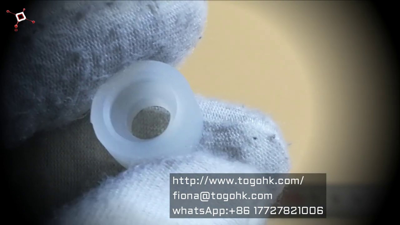 Сжатие силиконовой резины, силиконовая прокладка 1 дюйм - YouTube