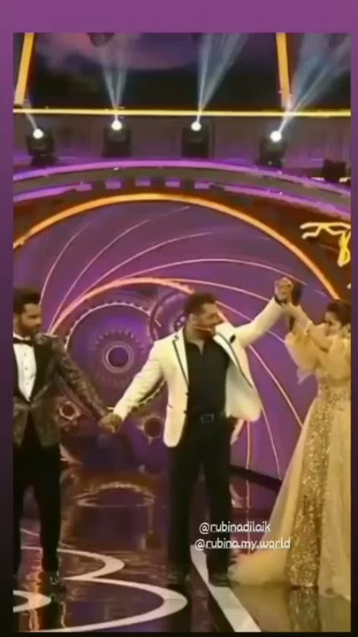Rubina dilaik winner of bigg boss 14. #winning#moments1❤❤