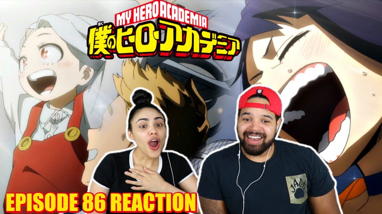 BEST MY HERO EPISODE THIS SEASON! My Hero Academia Season 4 Episode 86