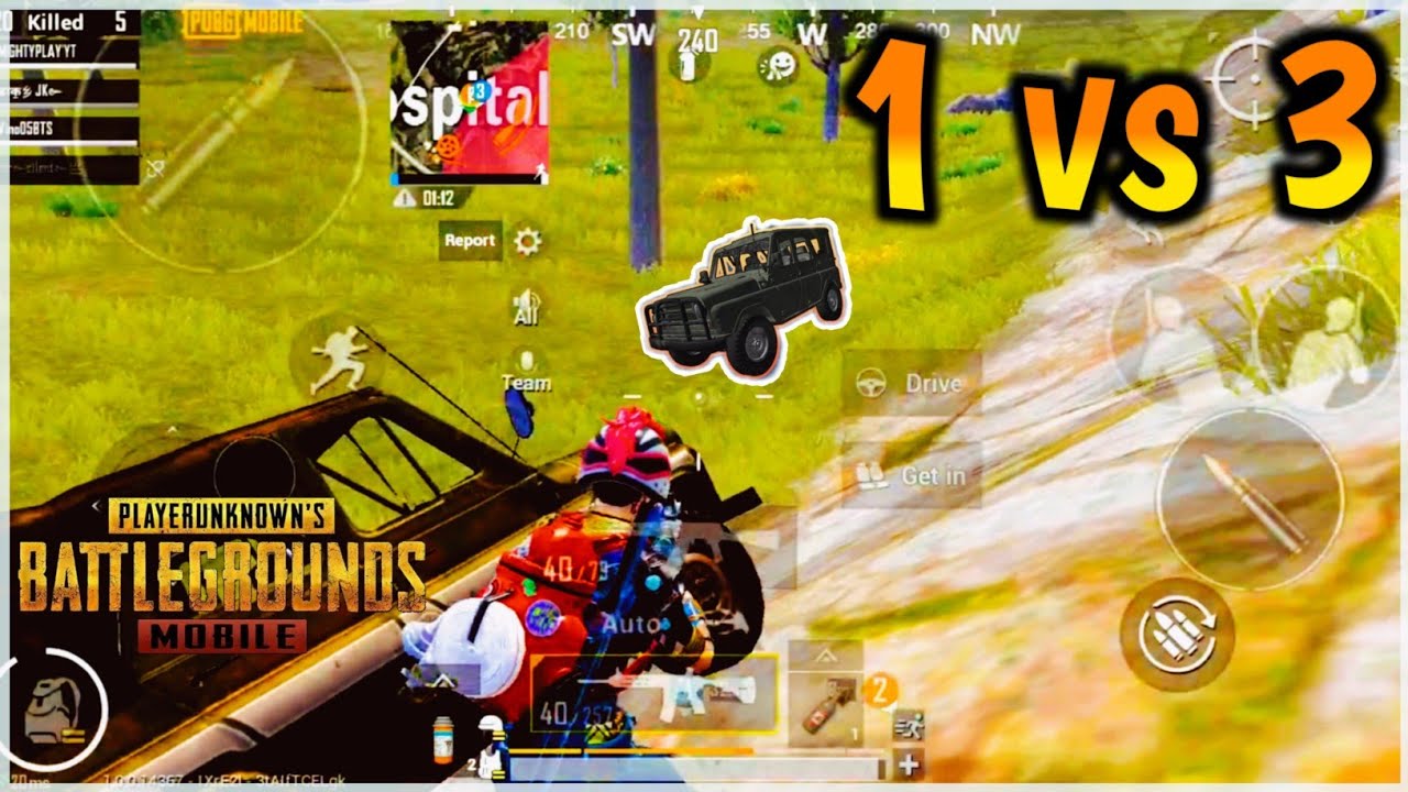 Best 1 Vs 3 Against Rush Squad In Open Georgopol 