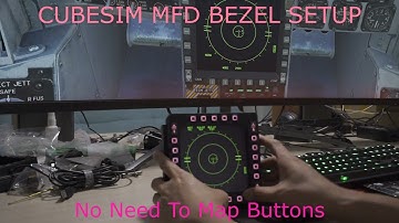 CUBESIM MFD BEZEL SETUP