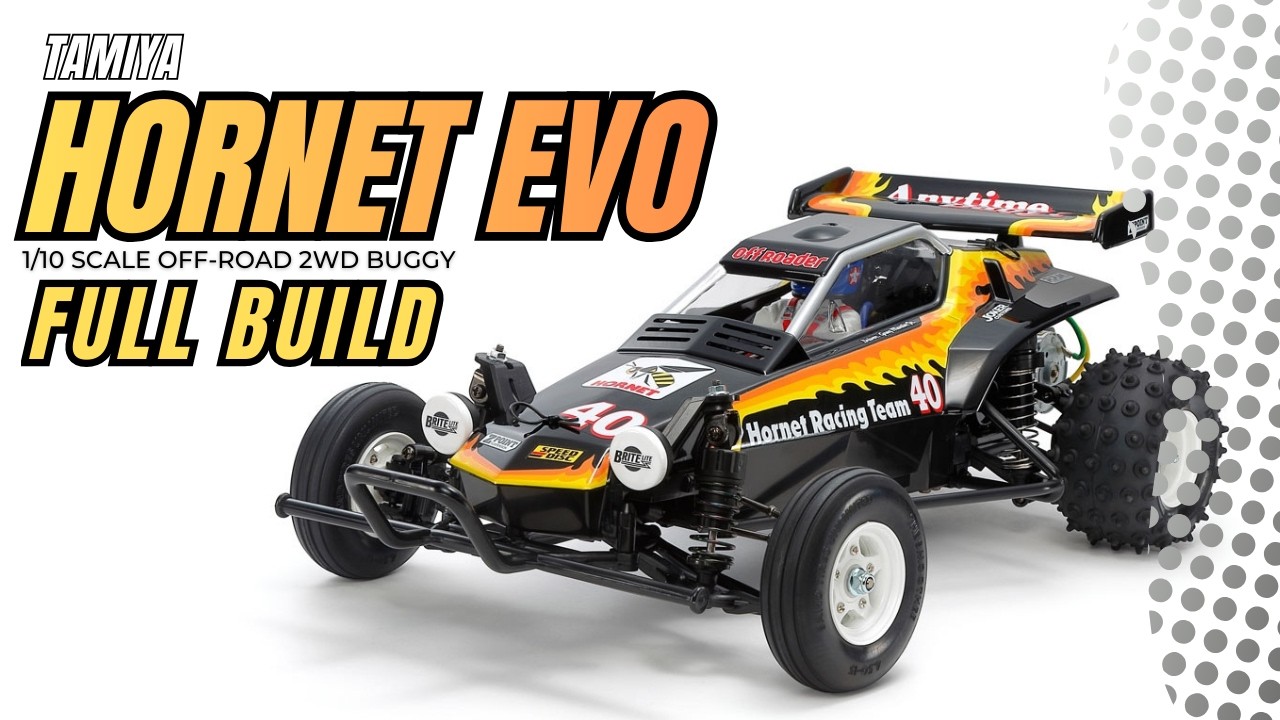 FULL BUILD - Tamiya Hornet EVO RC Buggy Kit - YouTube