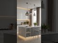 Modern Modular Kitchen 2026- Smart, Sleek &amp; Space-Saving 😍 | #shorts #trending #viral #fyp #kitchen