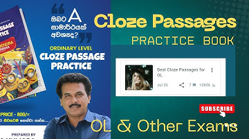 Cloze Passage Practice | OL English | An Introduction 😍 | SK Videos