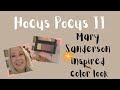 Hocus Pocus II Daily Makeup Look | The Mary Sanderson | Smokey Purple @deannaloudon1205