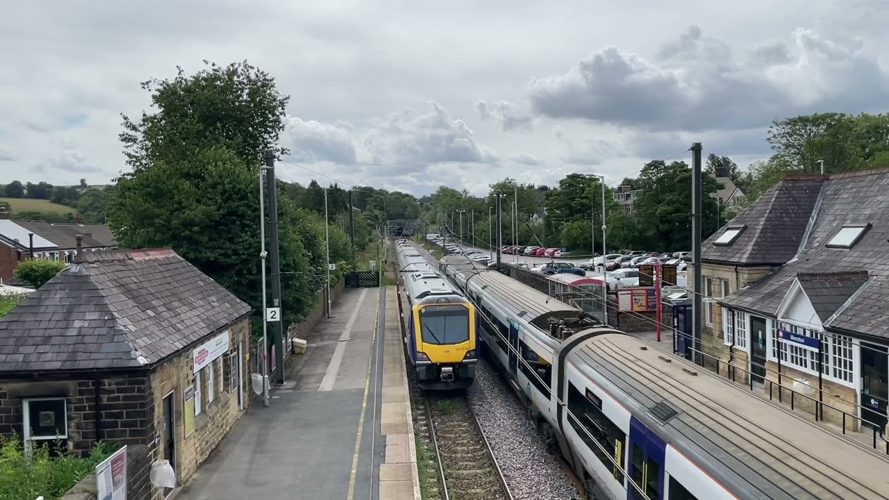Class 331 and 333 pass at Menston 10/07/2023