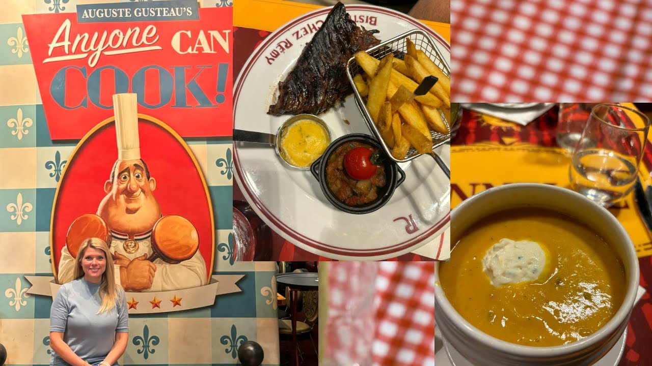 Top 3 Restaurants In Disneyland Paris!