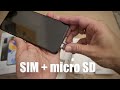 How to insert SIM + micro SD: Xiaomi Redmi Note 11 pro 5g