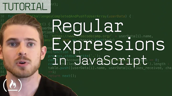 Regular Expressions (Regex) in JavaScript - tutorial