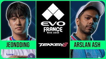 Evo France 2025: TEKKEN 8 | JeonDDing vs Arslan Ash | Grand Finals