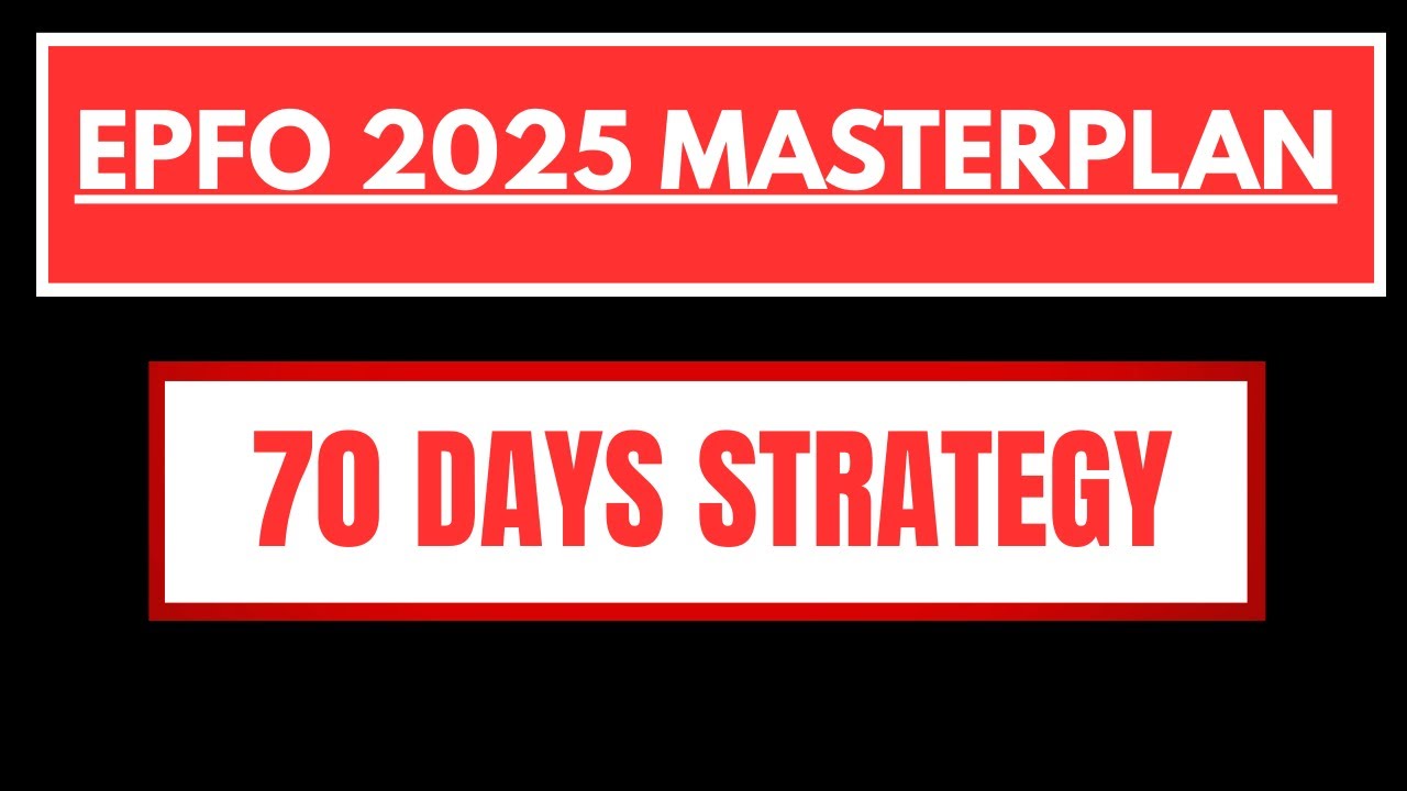 EPFO 2025 – 70 Days Strategy | Subject-Wise Priority + Study Plan #epfo ...