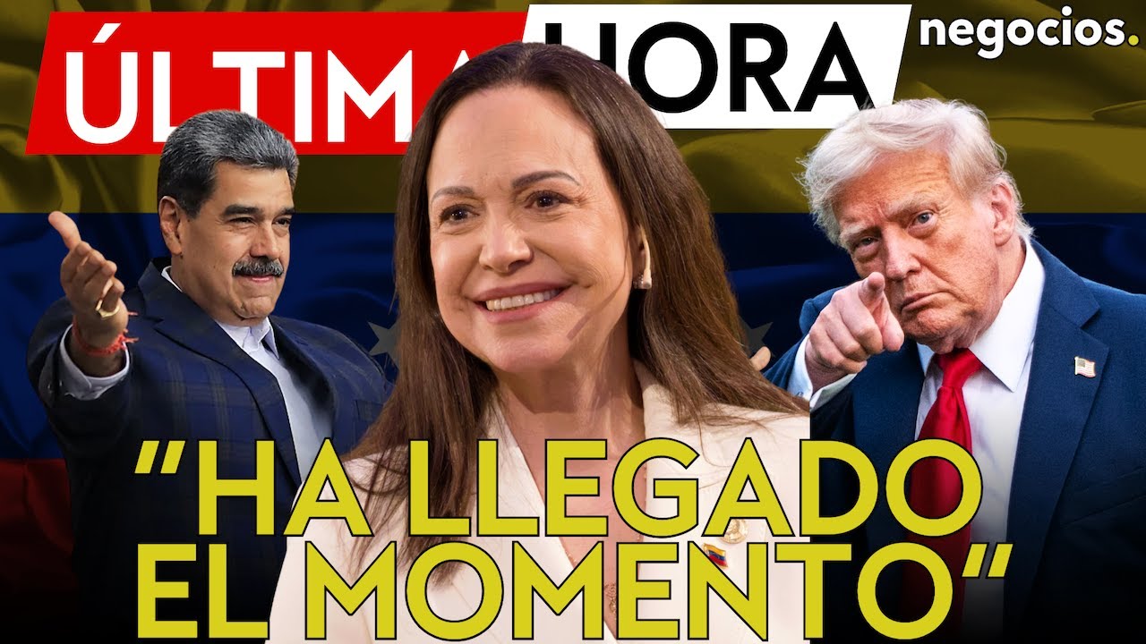 ÚLTIMA HORA: María Corina Machado: "Estamos preparados para tomar el poder", tras la caída de Maduro