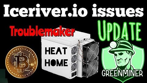 IceRiver.io Asic Trouble Maker Update / Heat The Home With Bitcoin & Kaspa Change Over