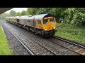Class 66 | 66778 + 66786 + 66739 | GB Railfreight - GBRf