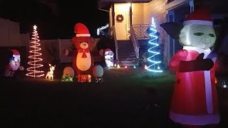 20171207 [Th] Drivethru Christmas light shows