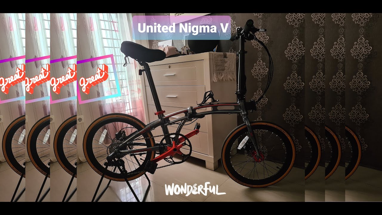 Review Sepeda Lipat Murah dan Keren United Nigma V – Nigma 5, sudah Jangkrik Bossss, Good Looking