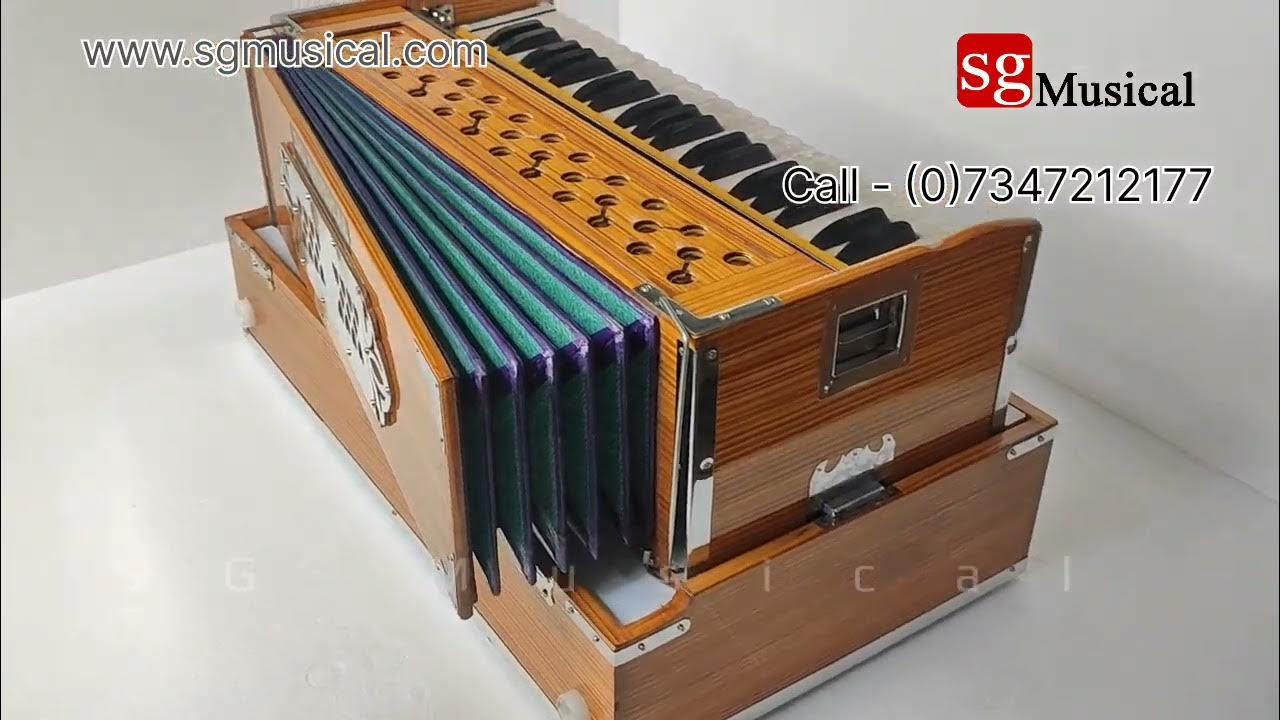 9 Stopper Folding Harmonium Cash on Delivery Call 7347212177