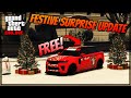FREE CAR, SNOW IS BACK, DISCOUNTS AND MORE!! | Festive Surprise Update in GTA Online