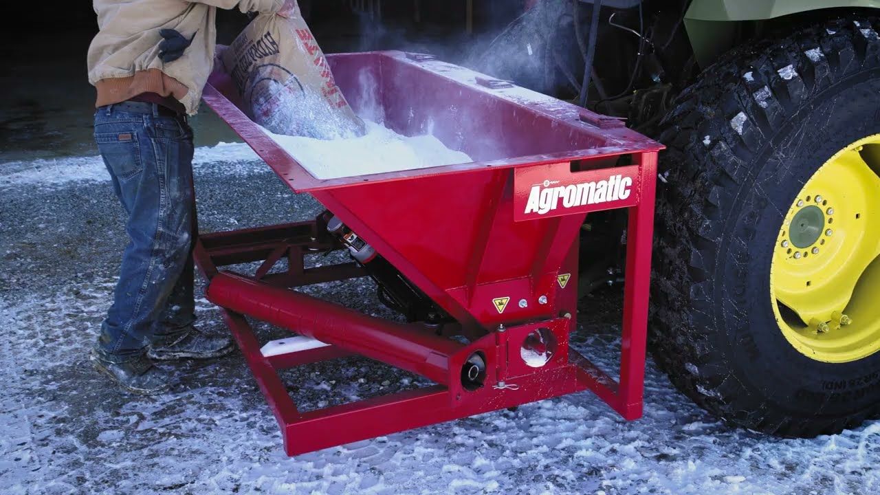 Agromatic Lime Master Pro: AG Lime Spreader - 4K