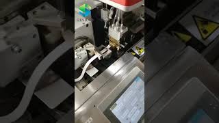 Automatic five wires cutting laser stripping and tinning machine