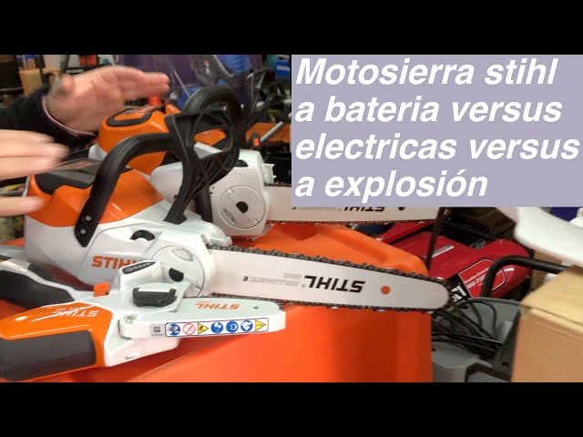 Llega a España la motosierra Stihl de batería más potente