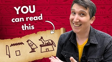 Hieroglyphs are easier than they look