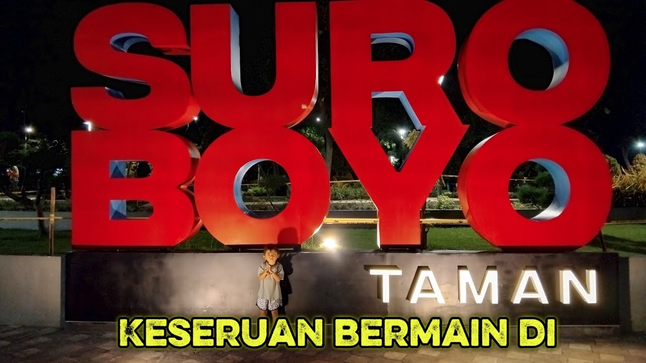 JOJO BERMAIN DI TAMAN SUROBOYO ❗️❗️❗️