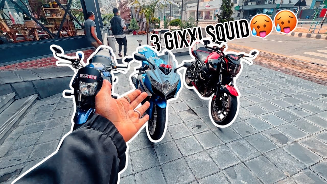 Chasing gsxr600 with my gsr600 \ 3 suzuki rolling 🚀🚀 \ superbike nepal 🇳🇵 