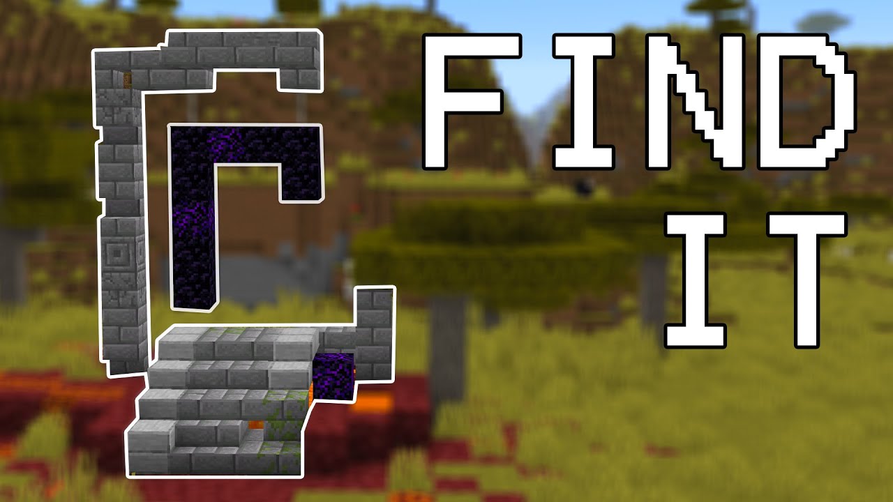 How to Find a Ruined Portal in Minecraft (All Versions) YouTube