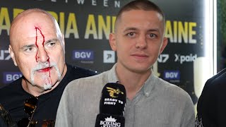 Headbutt Victim Reveals Age What He Will Do Next Usyk Team Member I Am Worried For John Fury