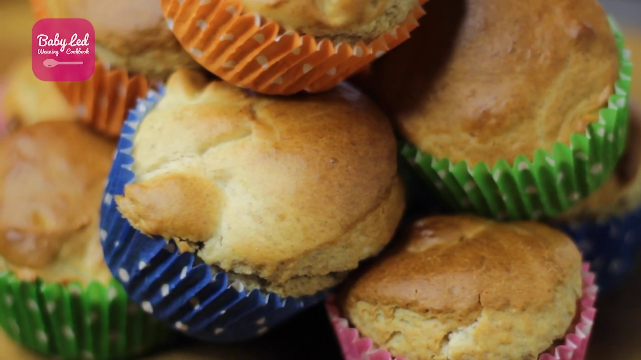Peanut Butter Muffins Baby Led Weaning Recipes YouTube