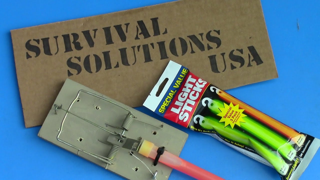 "Glow Stick Booby Trap" by Survival Solutions USA YouTube