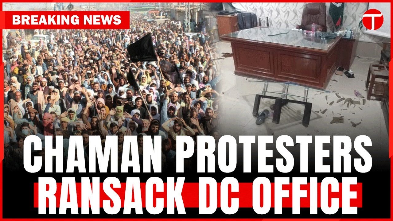 Chaman Protesters Storm DC Office Following Camp Dismantling | Breaking News