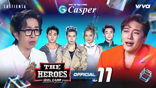 THE HEROES | Châu Đăng Khoa khóc nghẹn, ViruSs chê gay gắt khiến thí sinh 